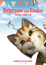 Filmplakat Pettersson und Findus - Findus zieht um