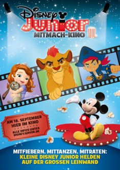 Filmplakat Disney Junior Mitmachkino