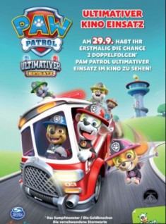 Filmplakat Paw Patrol – Ultimativer Kino Einsatz