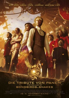 Filmplakat Die Tribute von Panem - The Ballad of Songbirds & Snakes