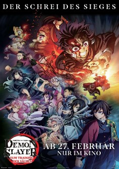 Filmplakat Demon Slayer: Kimetsu No Yaiba- Zum Training der Säulen