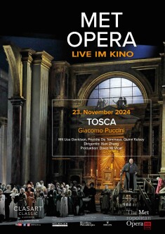 Filmplakat MET Opera: Tosca
