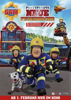 Filmplakat Feuerwehrmann Sam - Pontypandys neue Feuerwache