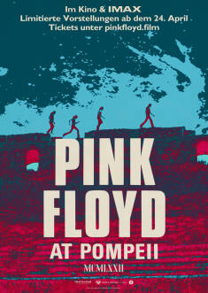 Filmplakat Pink Floyd at Pompeii - MCMLXXII