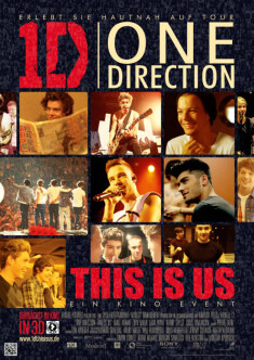 Filmplakat One Direction: This is us OmU