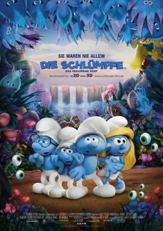 Filmplakat Die Schlümpfe - Das verlorene Dorf