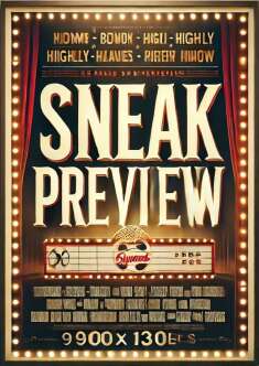 Filmplakat Sneak Preview