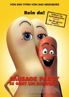 Filmplakat Sausage Party - Es geht um die Wurst