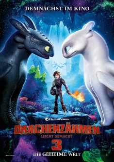 Filmplakat Drachenzähmen leicht gemacht 3: Die geheime Welt