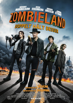 Filmplakat Zombieland 2: Doppelt hält besser
