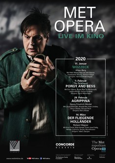 Filmplakat MET Opera: Wozzeck (Alban Berg)(2020)