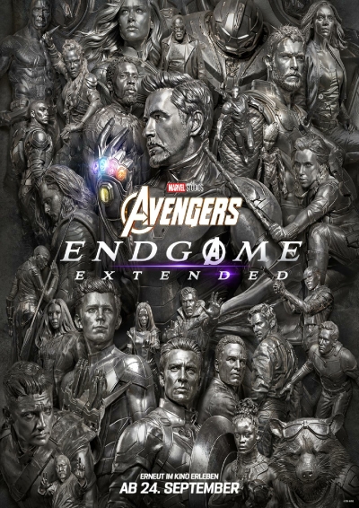 Filmplakat: Avengers: Endgame zurück im Kino!