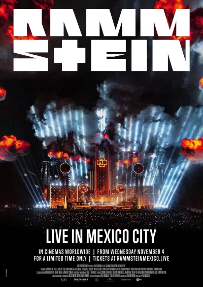 Filmplakat: Konzertfilm: Rammstein: Live in Mexico City